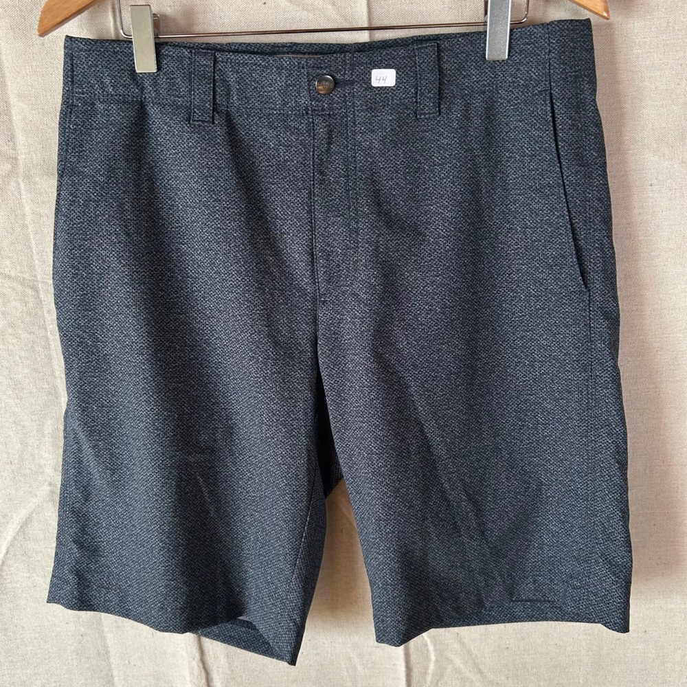Callaway Mens Golf Shorts Gray Heathered Stretch Flat Front Size 32